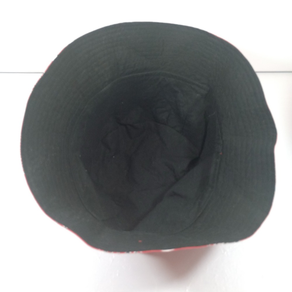 Cincinnati Reds MLB Baseball Bucket Hat OSFM Red All Over Print Logo Sun Cap - Picture 5 of 5